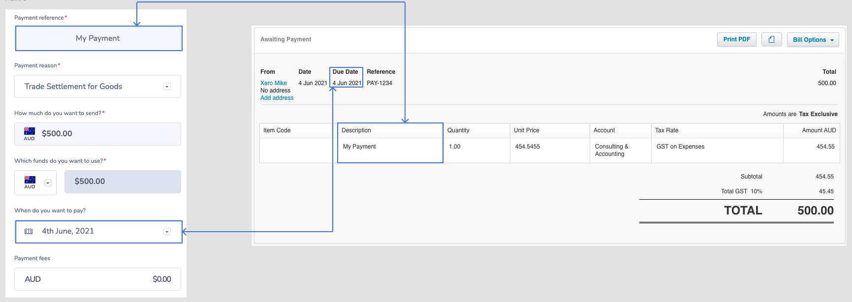 Payment mapping between Paytron and Xero, part 1
